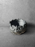 Vesseld.com Black textured Round 3D Printed Planter